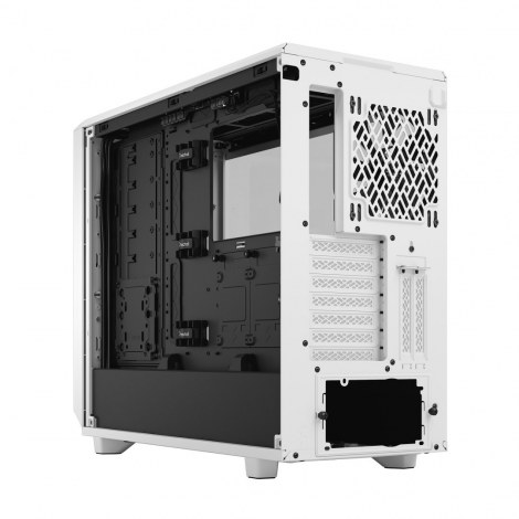 Fractal Design | Meshify 2 Clear Tempered Glass | White | Power supply included | ATX - 12
